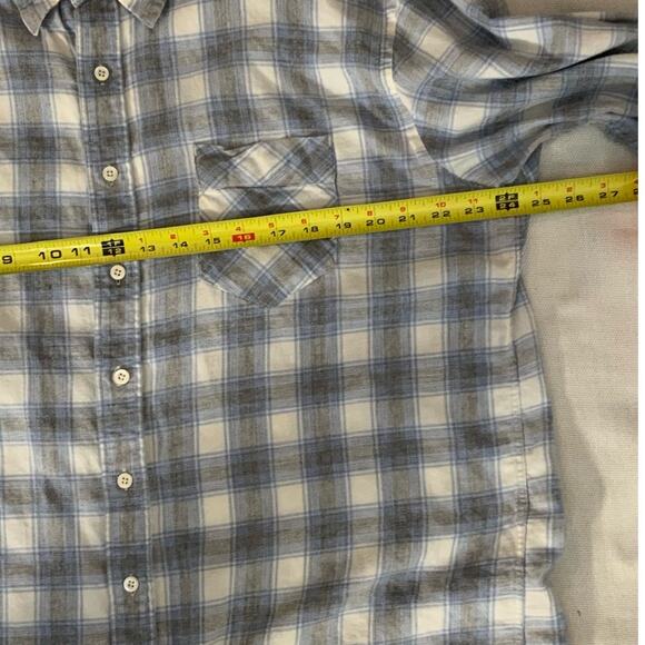 Billy Reid Wool/Cotton Blend Button‎ Down xl - Picture 5 of 6